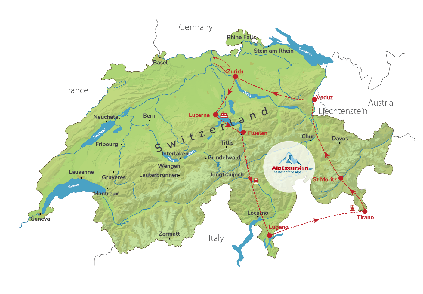 Between Lakes and Alps