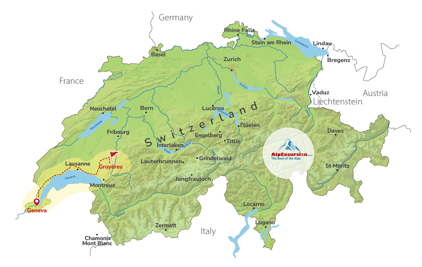 Cheese & Chocolate Tasting in Gruyères from Geneva