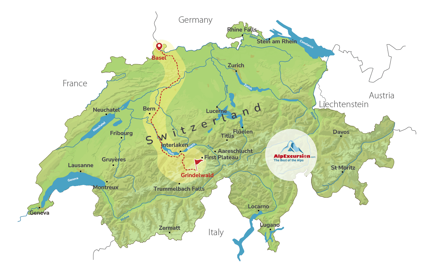Private Guided Adventure to Grindelwald First from Basel