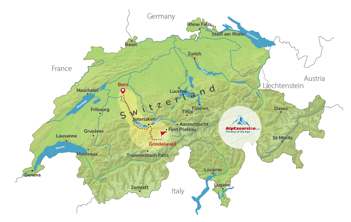 Private Guided Adventure to Grindelwald First from Bern