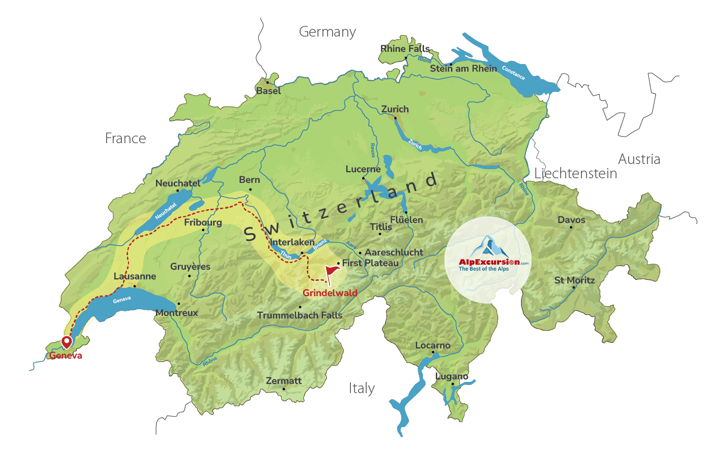 Private Guided Adventure to Grindelwald First from Geneva