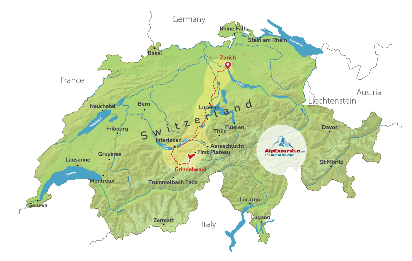 Private Guided Adventure to Grindelwald First from Zurich
