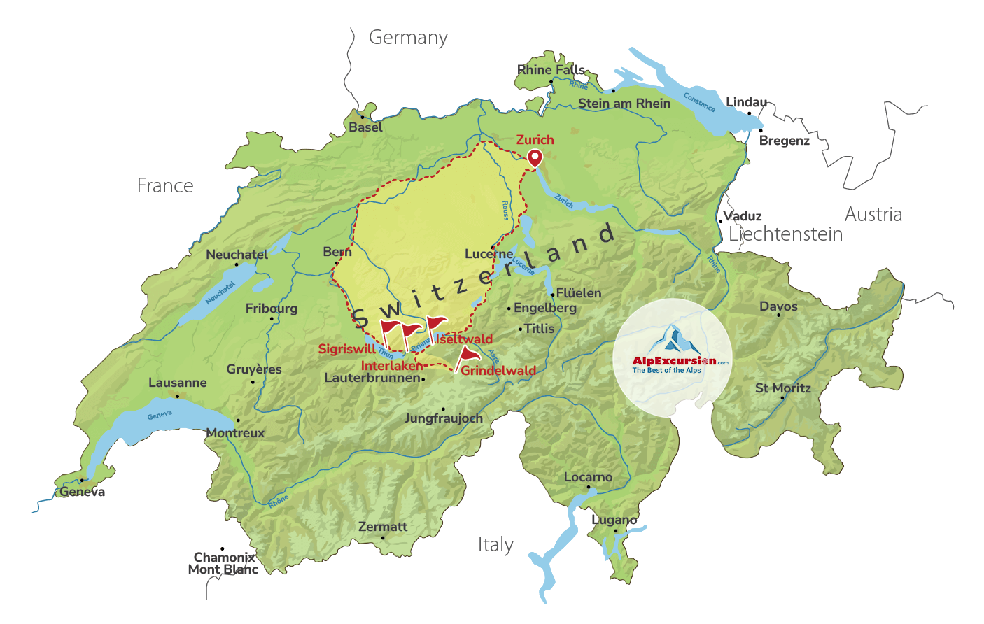 Serendipity in Switzerland: Crash Landing on You Journey from Zurich