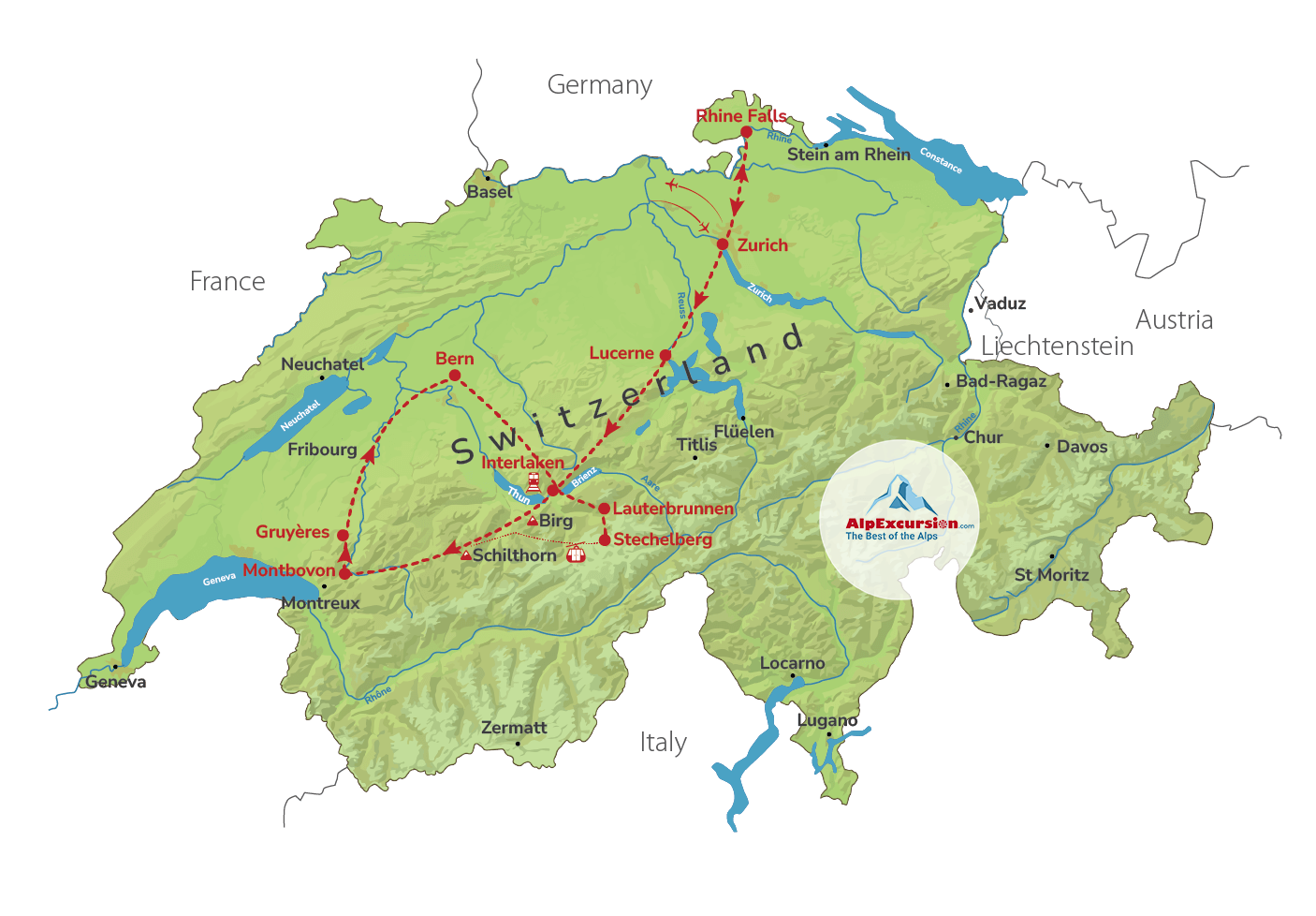 Sweet Tour Switzerland