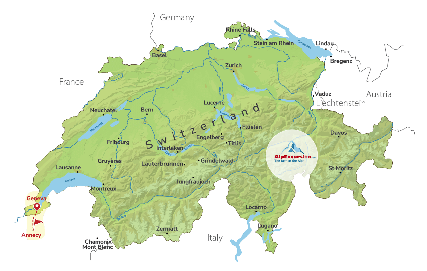 The Venice of the Alps - Annecy in France a Day Trip from Geneva