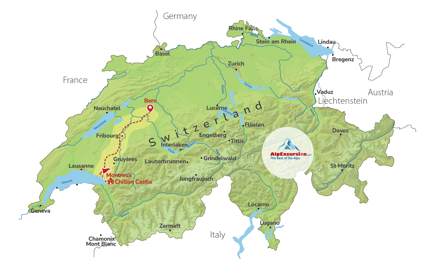 A Taste of History: Chillon Castle & Wine Tasting Adventure from Bern