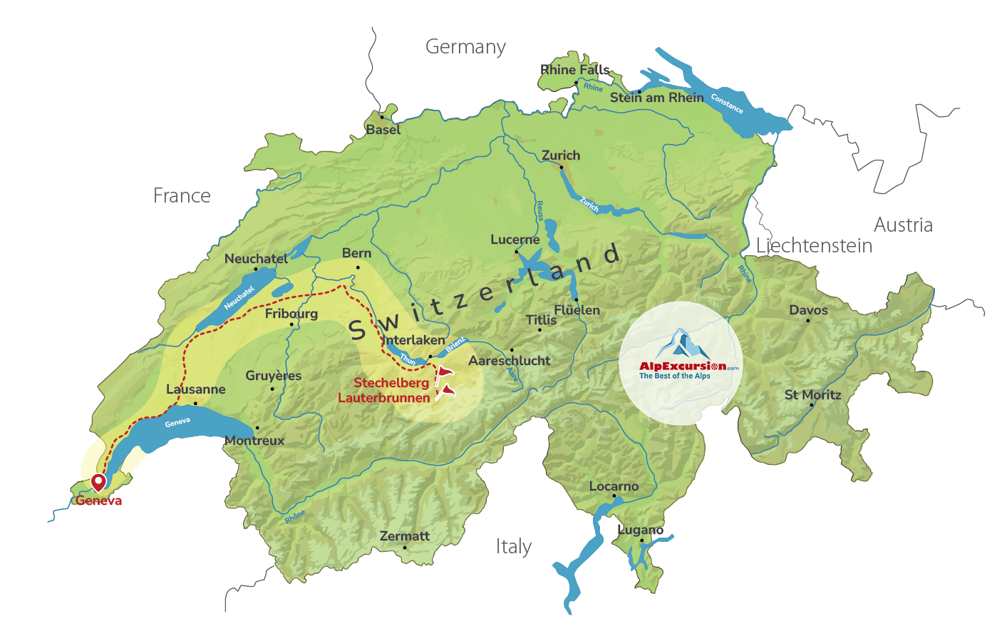 Alpine Wonders: Trip to Schilthorn, Mürren, Gimmelwald & Lauterbrunnen from Geneva