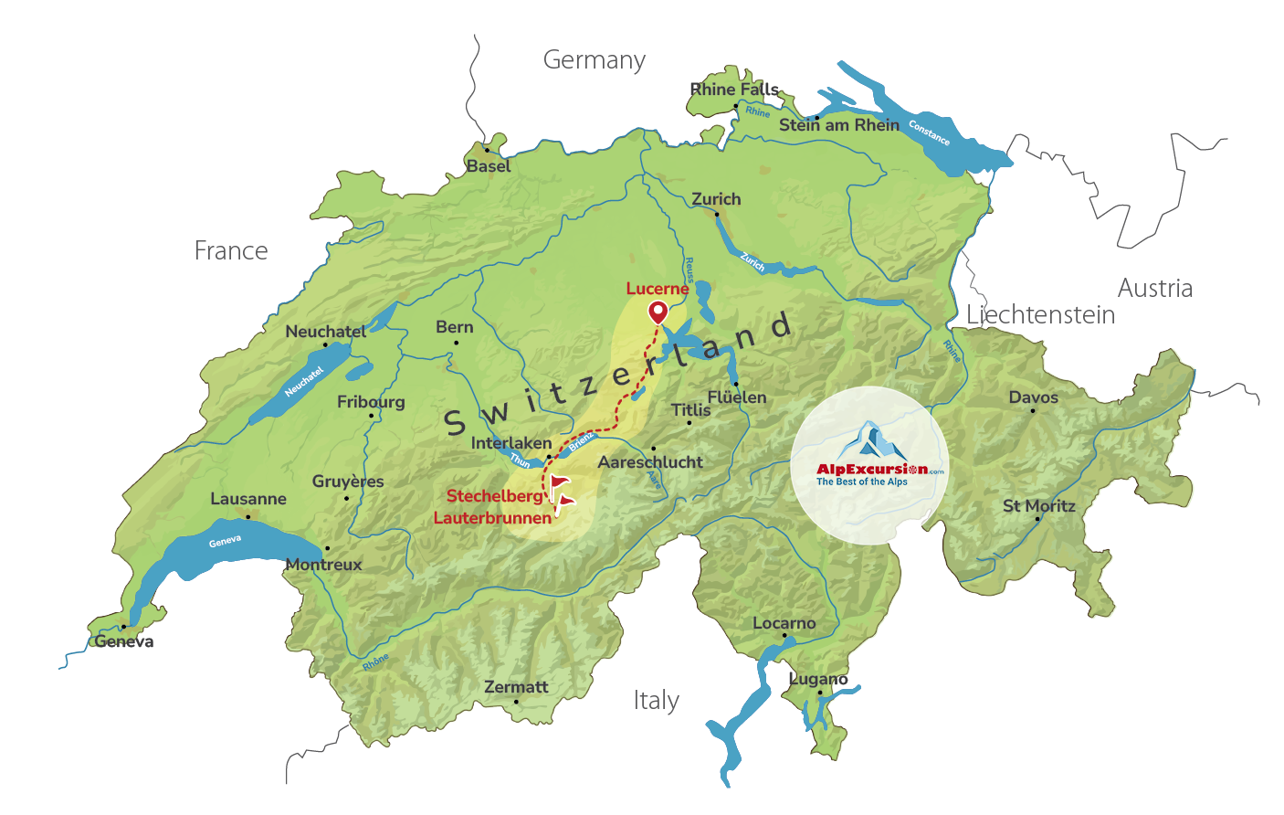 Alpine Wonders: Trip to Schilthorn, Mürren, Gimmelwald & Lauterbrunnen from Lucerne