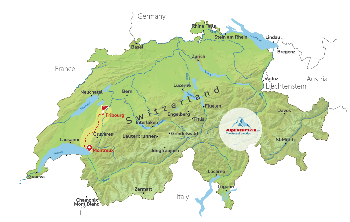 Medieval Fribourg - A Journey Through Europe’s Hidden Gem from Montreux