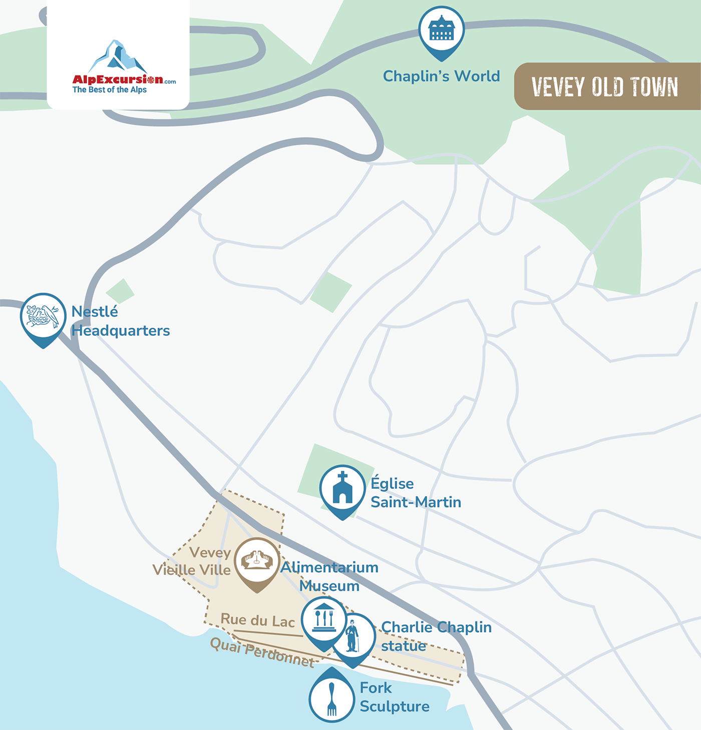 Guided Walking Tour in Vevey