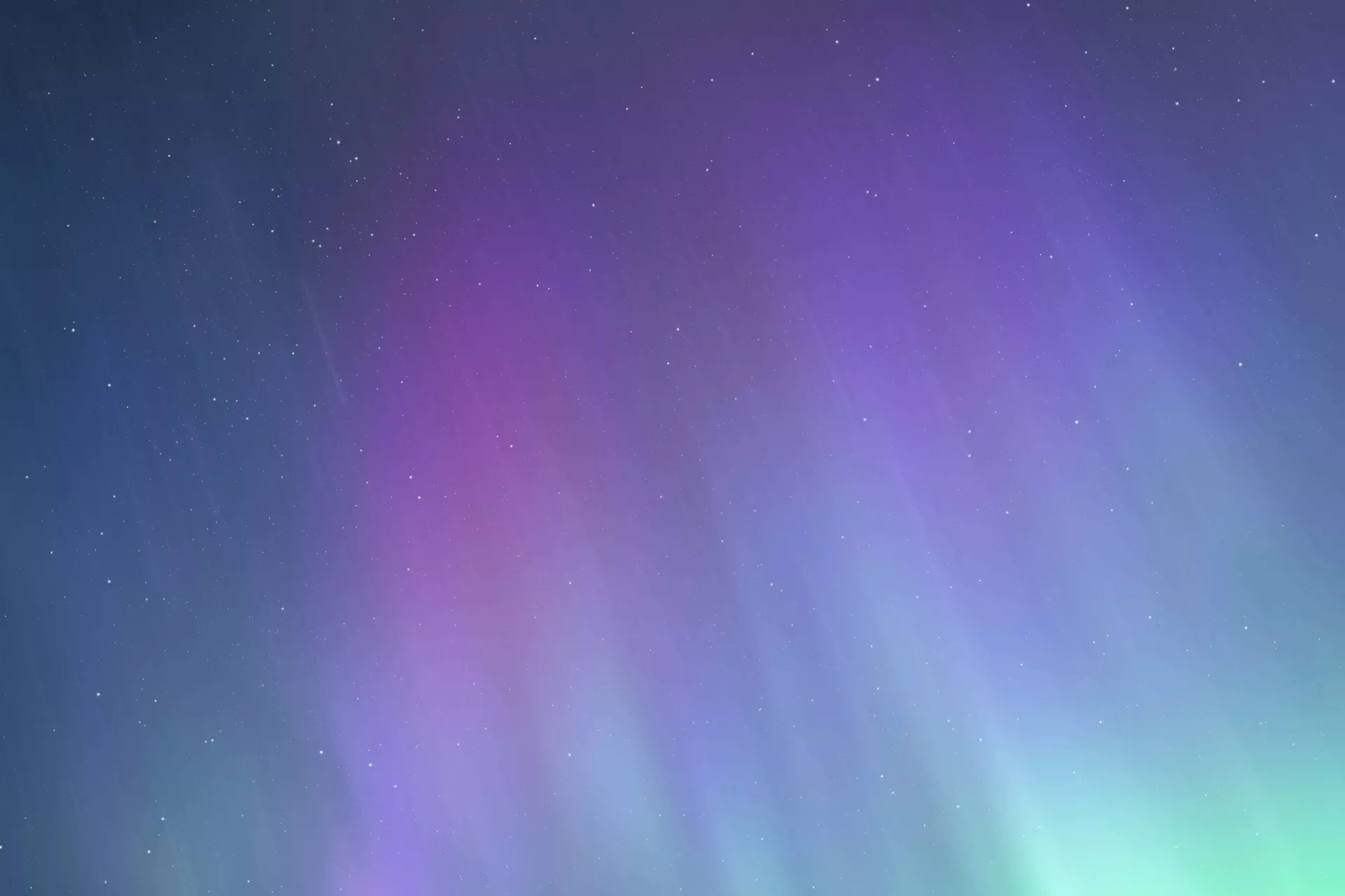 Aurora borealis northern lights