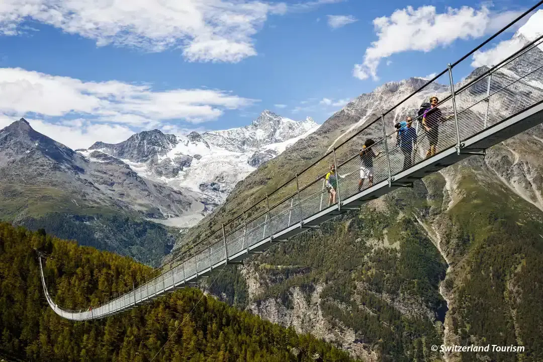 Charles Kuonen suspension bridge