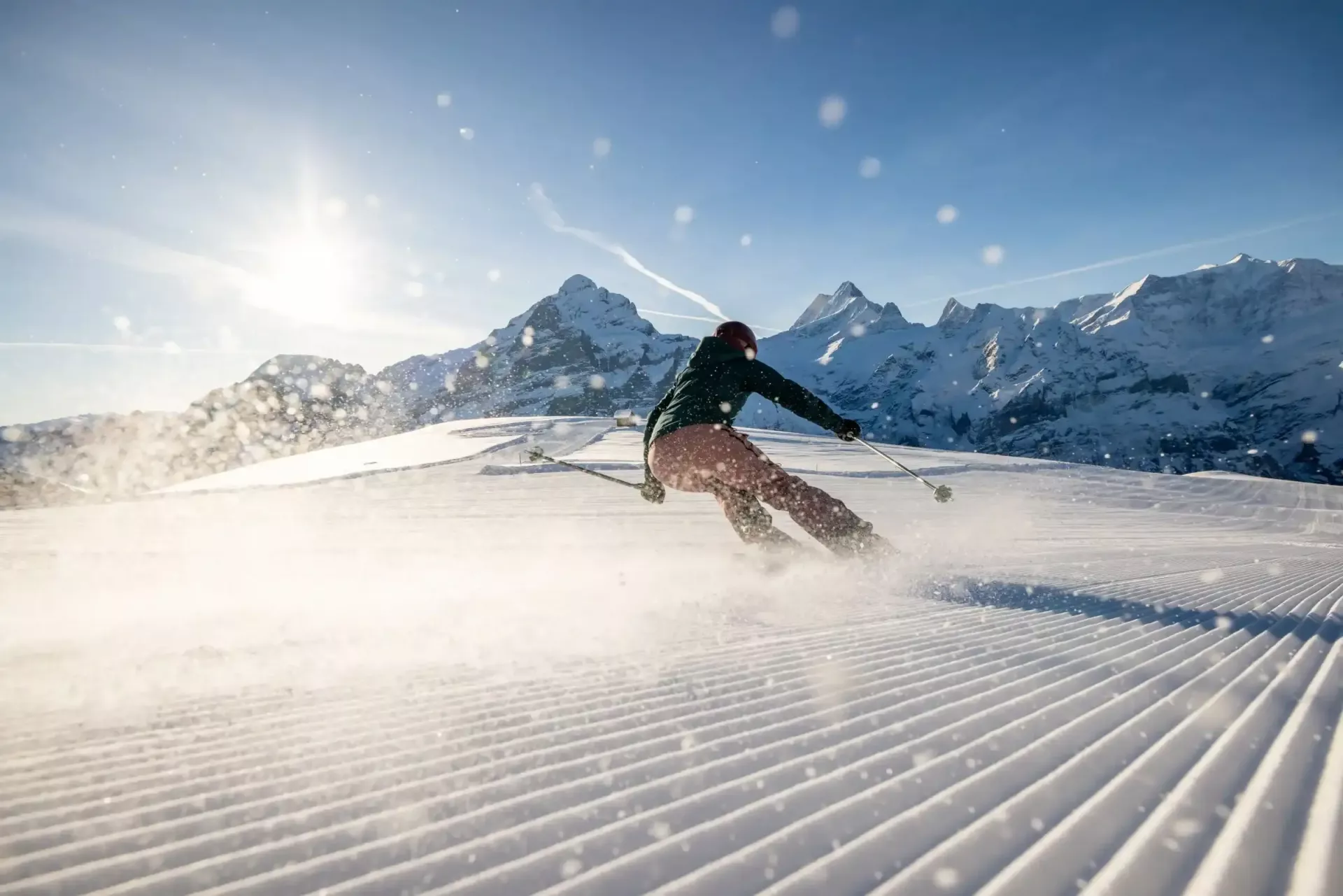 Grindelwald skiing