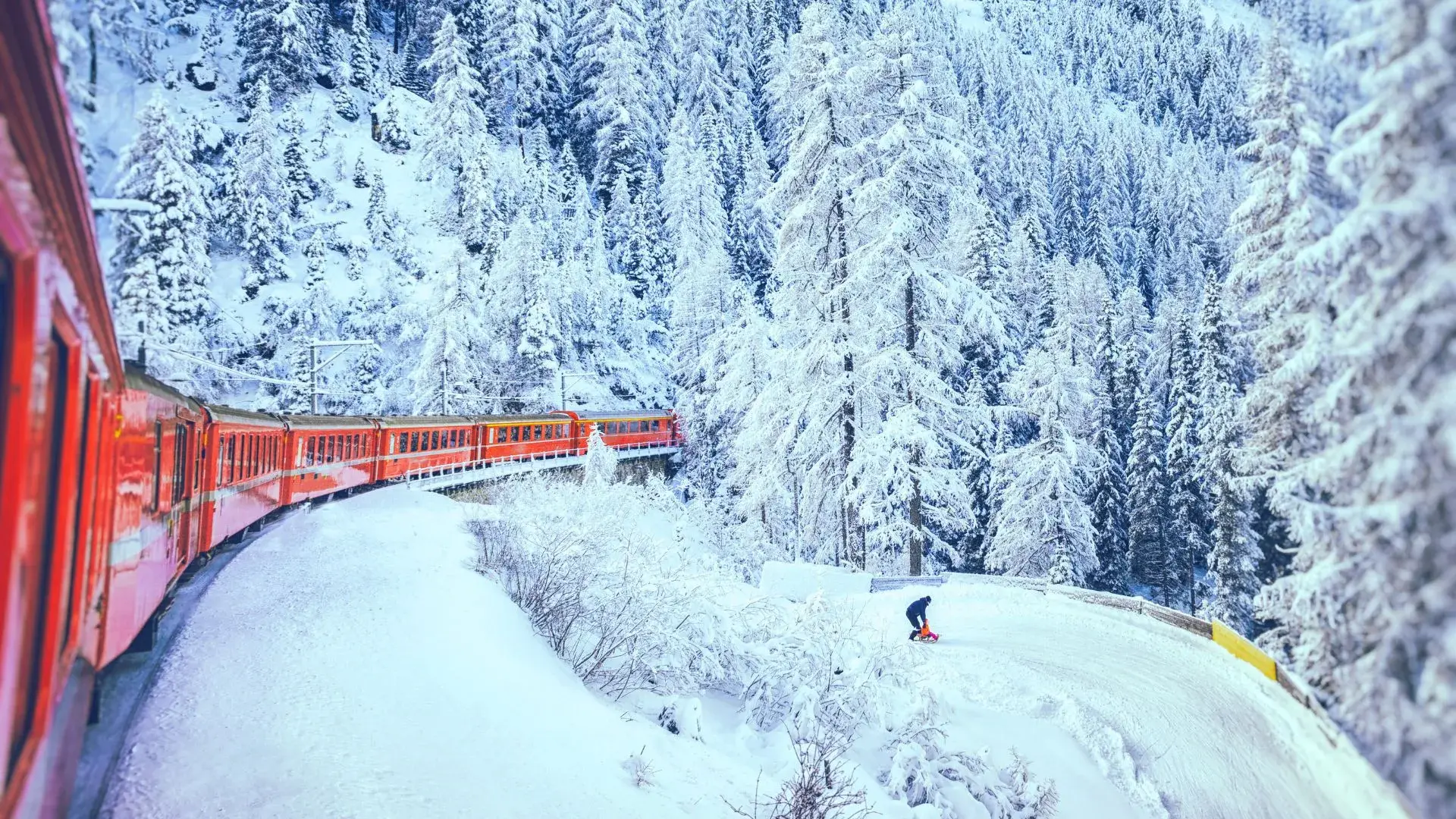 rhaetian railway bernina