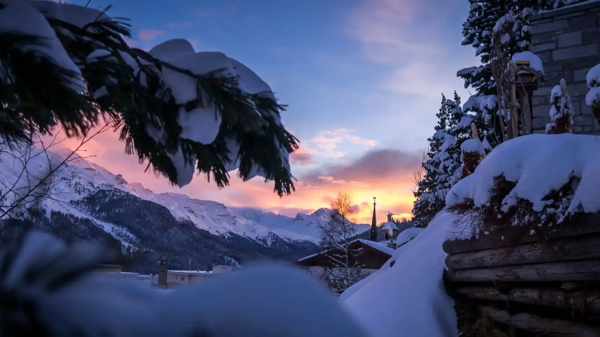 winter in st. moritz