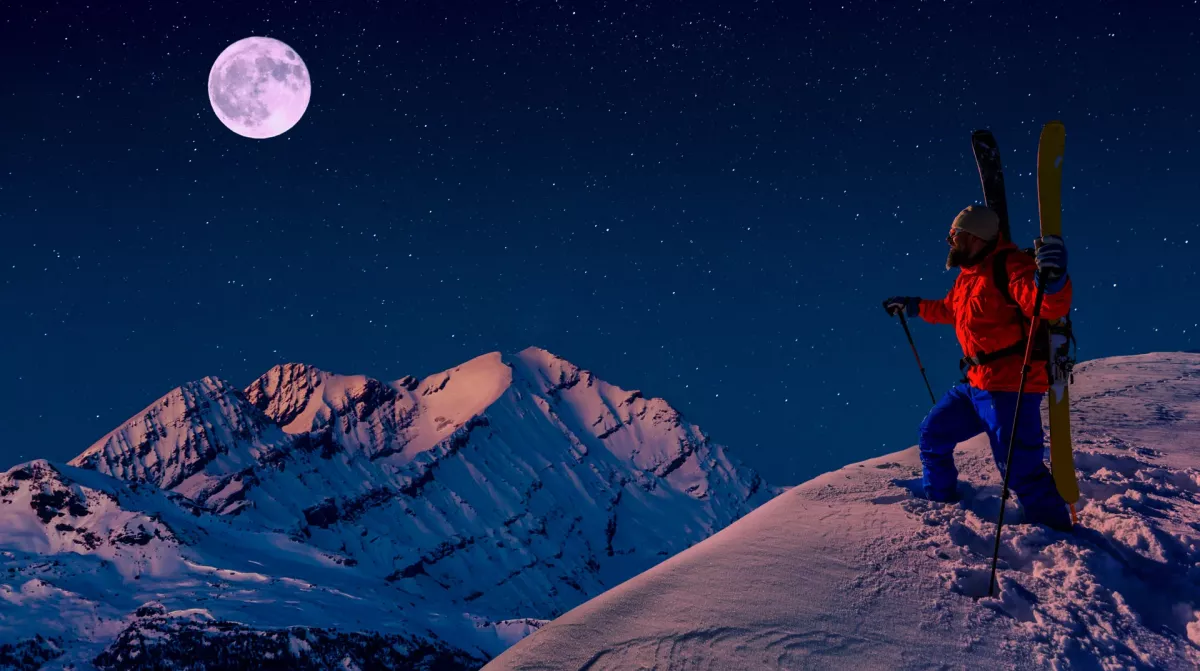 Crans Montana mountain Switzerland