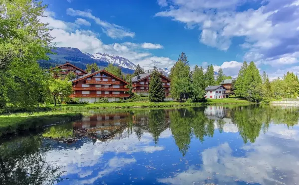 Crans Montana nature Switzerland