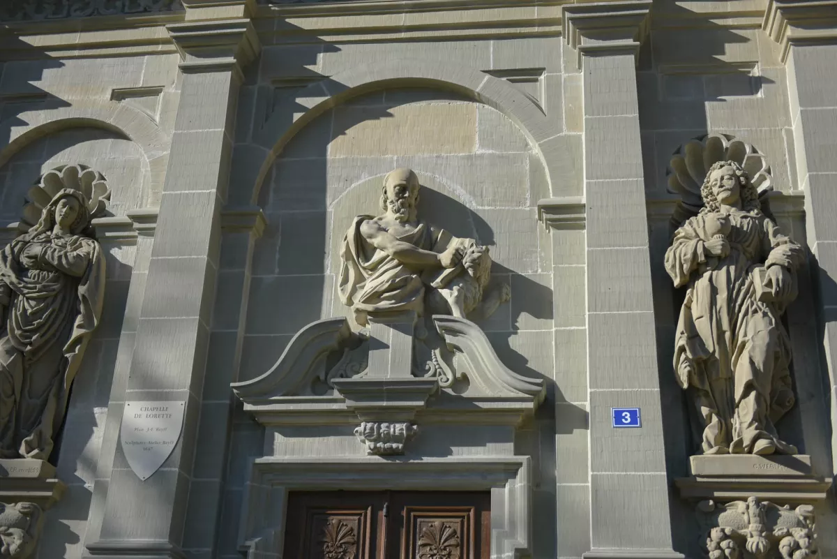 Fribourg Old Town Switzerland