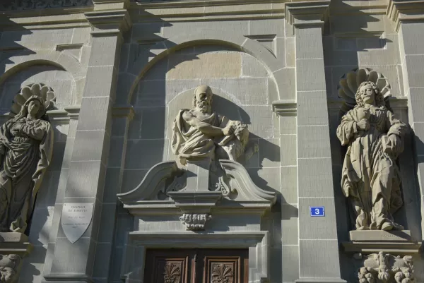 Fribourg Old Town Switzerland