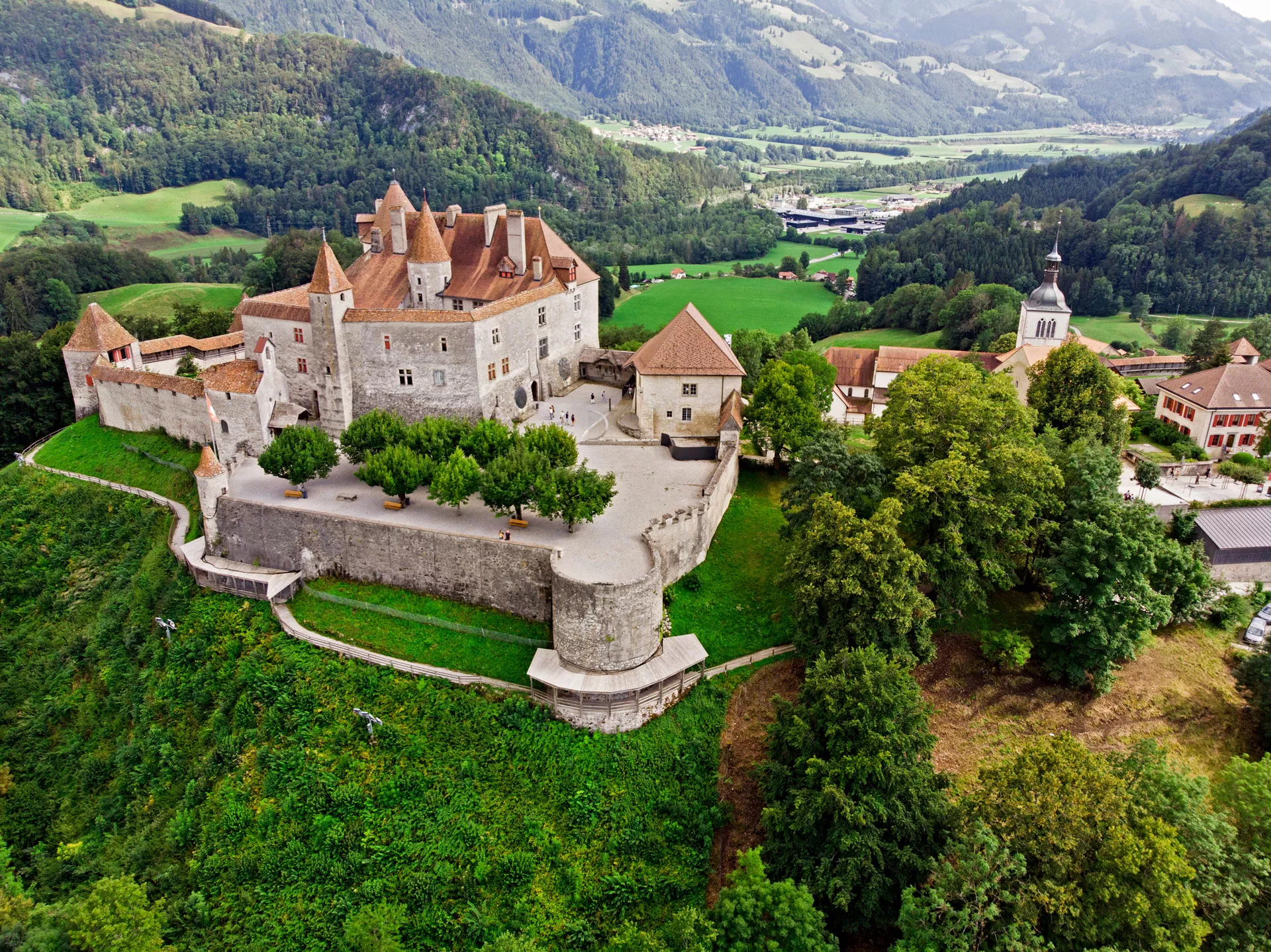 Gruyere castle