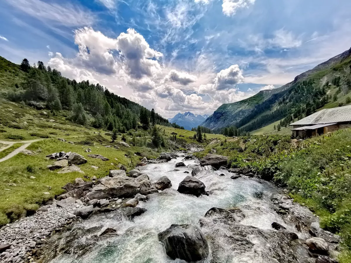 Inn River in Scuol
