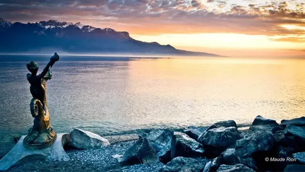 Vevey seahorse statue