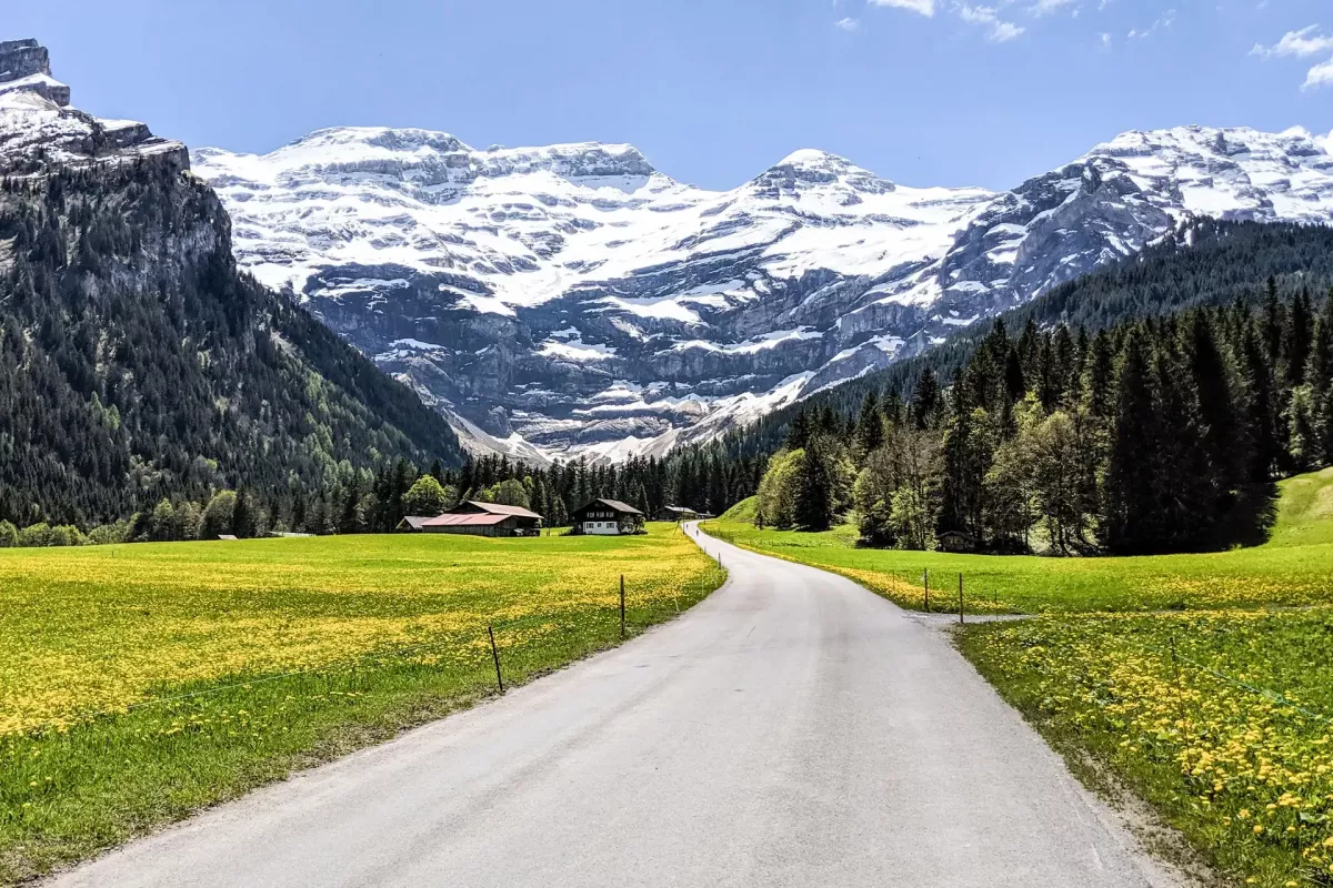 Villars Gryon in Western Switzerland