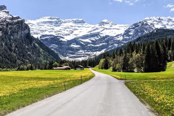 Villars Gryon in Western Switzerland