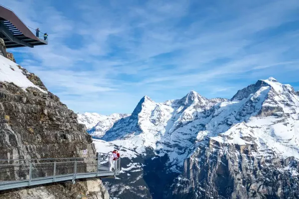 Piz Gloria Restaurant and Observation Deck on Schilthorn