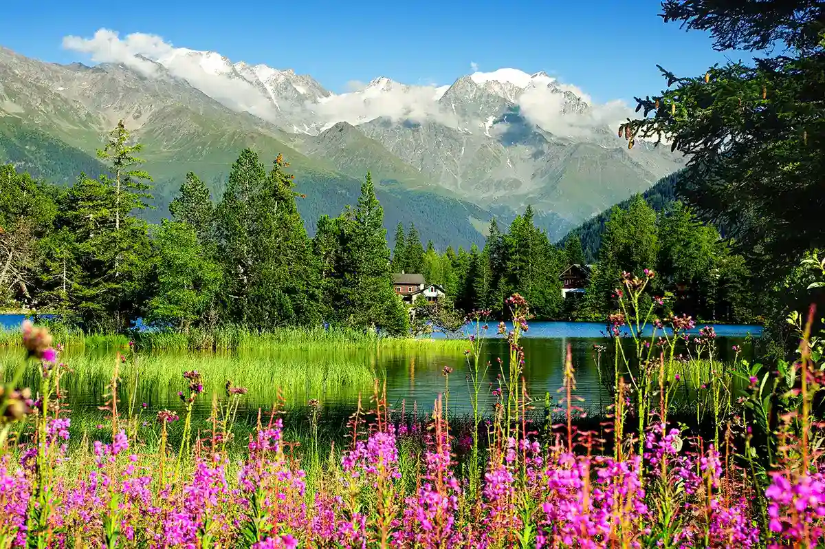 Summer in Chamonix, France
