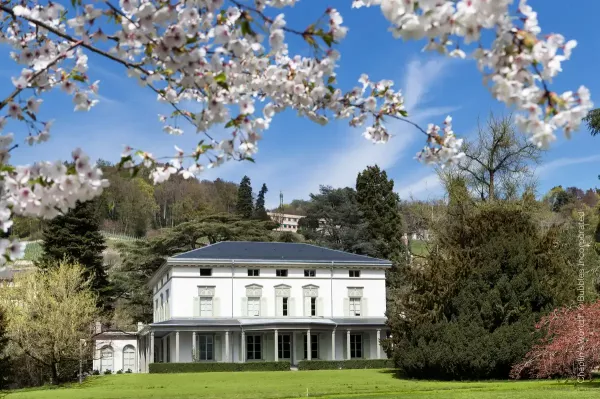 Chaplin s manor in spring