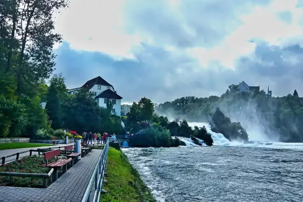 Rhine Falls Promenade, a Scenic Stroll by the Waterfalls