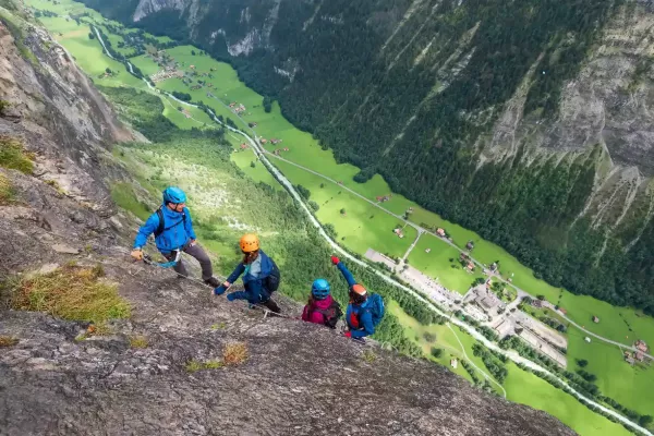 Outdoor Via Ferrata Muerren