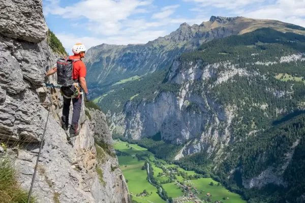 Outdoor Via Ferrata Muerren