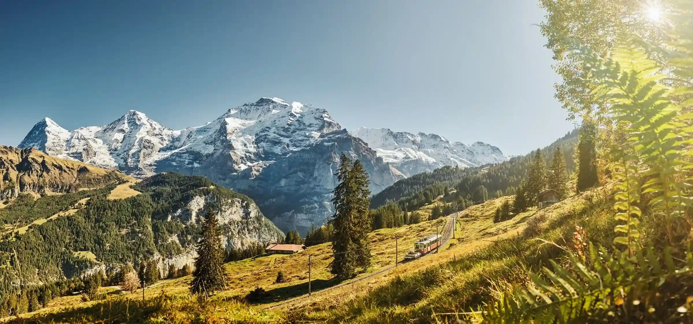 View of Eiger, Mönch and Jungfrau