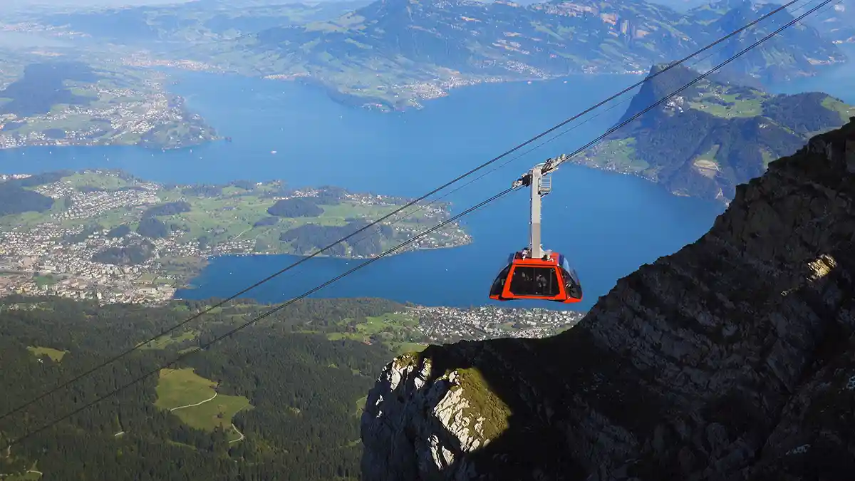 Dragon Ride to Mt. Pilatus in Lucerne