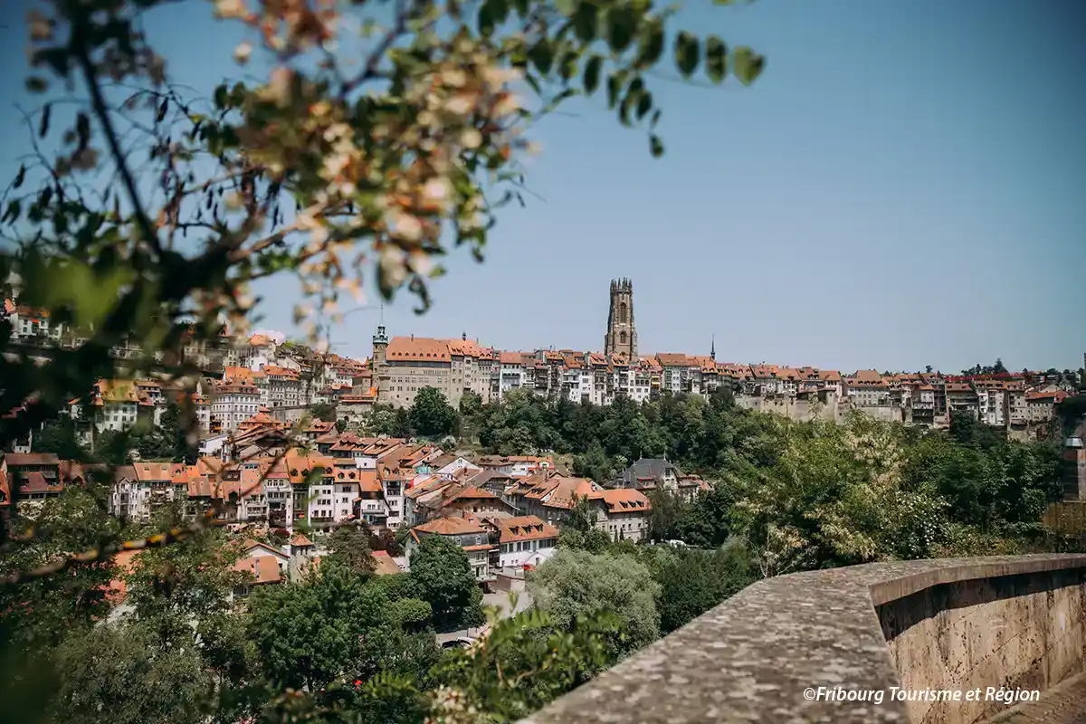 Scenic View of Fribourg
