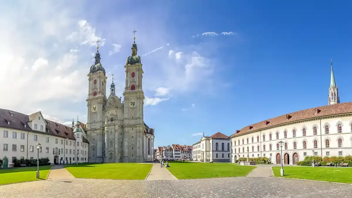 Abbey Library in St. Gallen, Switzerland
