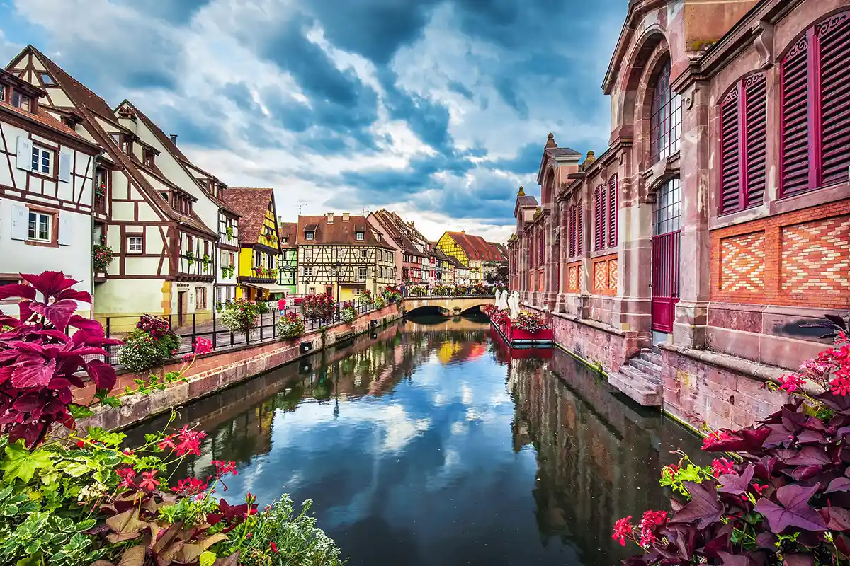 Grand Canal d'Alsace in Colmar