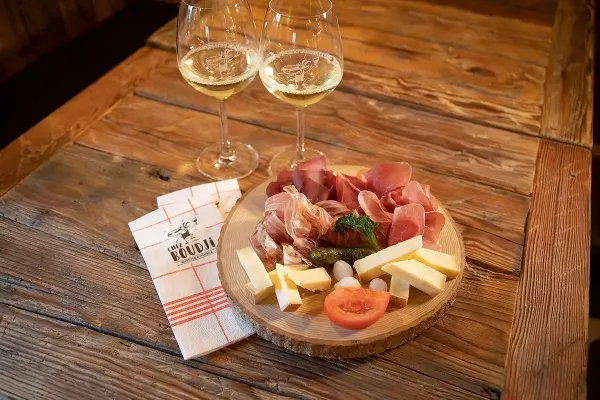 Dining at Chez Boudji